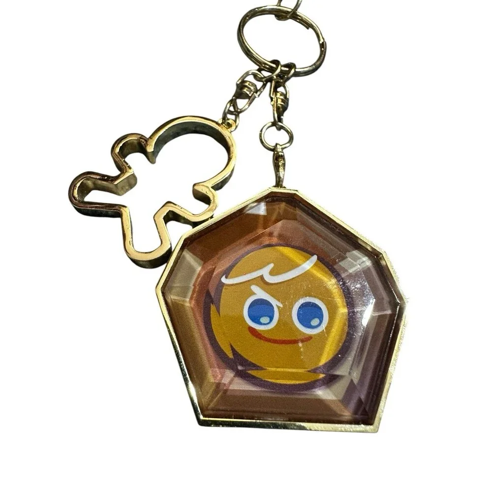 CookieRun Kingdom Gingerbrave Soulstone Keychain CN Ver 1 Edition New